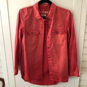 Madewell chambray shirt.